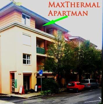 Max Thermal Apartman Heviz Bagian luar foto